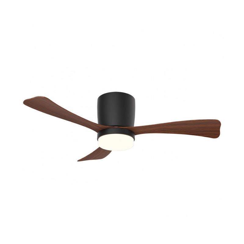 Ventilador Techo Grande de 107 Negro Palas Madera Serie Kent