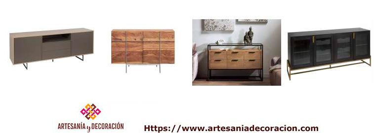 Aparadores para el salon estilos actuales y modernos, buffet aparador moderno