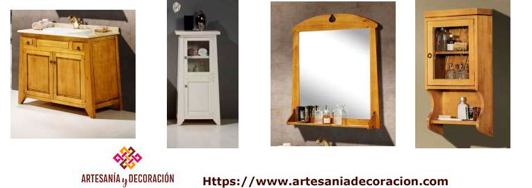 muebles para el baño estilo rustico con acabados en alta calidad, envio gratuito