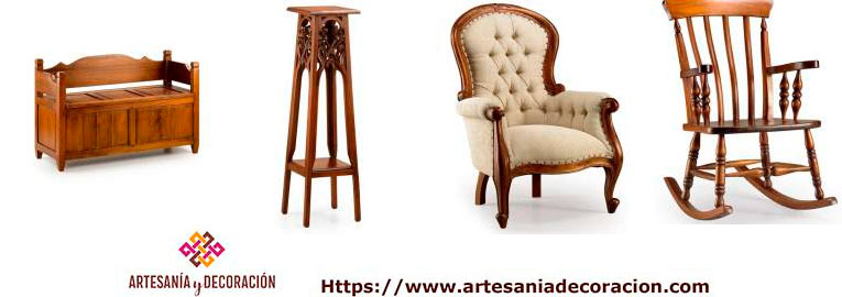 Muebles de comedor estilo clasico vintage, sillones, mesas, aparadores y sofas