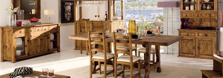 Muebles Salon y dormitorio de Madera Maciza para tu Hogar