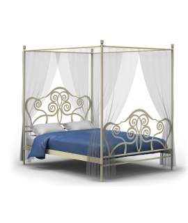 Cama Con Dosel De Forja Napoles Cama Con Dosel De Forja Napoles