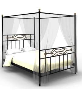 Cama de Forja Con Dosel Julia Cama de Forja Con Dosel Julia