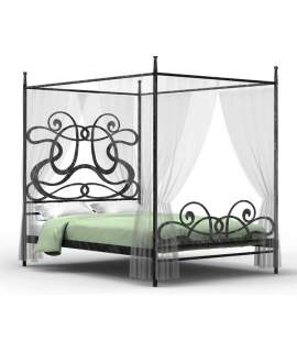 Cama de Forja Con Dosel Raissa Cama de Forja Con Dosel Raissa