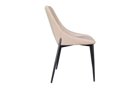 4 Sillas Salon Comedor Diseño Moderno Tapizado Beige Adiska 4 Sillas Salon Comedor Diseño Moderno Tapizado Beige Adiska