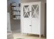 Alacena Vitrina Provenzal 4 Puertas Baja Serie Adismu Alacena Vitrina Provenzal 4 Puertas Baja Serie Adismu