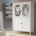 Alacena Vitrina Provenzal 4 Puertas Baja Serie Adismu Alacena Vitrina Provenzal 4 Puertas Baja Serie Adismu