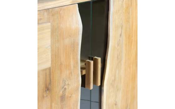 Aparador Actual 2 Puertas 4 Cajones Teca Serie Armfel Aparador Actual 2 Puertas 4 Cajones Teca Serie Armfel