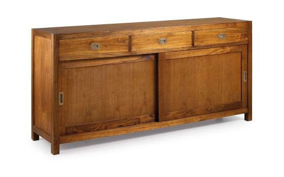 Aparador Colonial 2 Puertas Correderas 3 Cajones Grande Star Aparador Colonial 2 Puertas Correderas 3 Cajones Grande Star