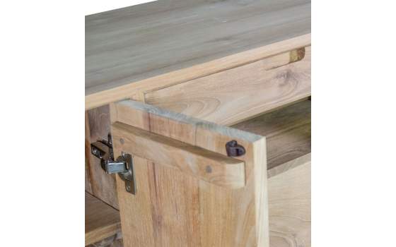 Aparador Contemporaneo Teca 4 Puertas 3 Cajones Tenerife Aparador Contemporaneo Teca 4 Puertas 3 Cajones Tenerife