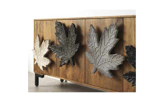 Aparador Diseño Actual 4 Puertas con Hojas Serie Atiund Aparador Diseño Actual 4 Puertas con Hojas Serie Atiund