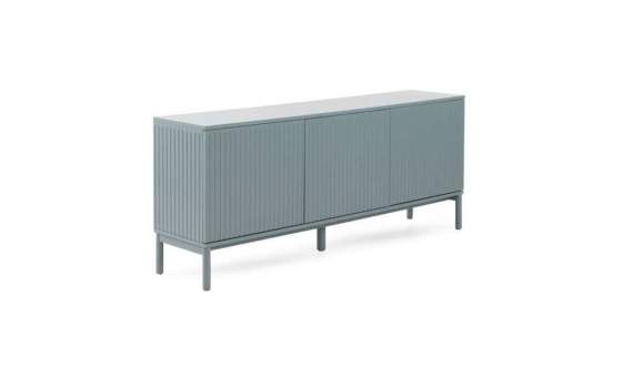 Aparador Moderno 3 Puertas Color Azul Serie Axally Aparador Moderno 3 Puertas Color Azul Serie Axally