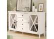 Aparador  Provenzal Blanco 2 Puertas Cristal 4 Cajones Adismu Aparador  Provenzal Blanco 2 Puertas Cristal 4 Cajones Adismu