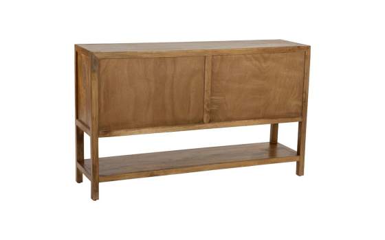 Aparador Recibidor 4 Puertas y Estante Madera Maciza Albre Aparador Recibidor 4 Puertas y Estante Madera Maciza Albre