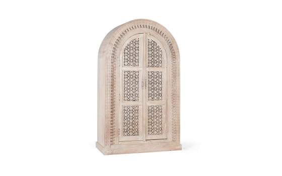 Armario Madera Maciza Tallada Blanco Glaseado Serie Aditas Armario Madera Maciza Tallada Blanco Glaseado Serie Aditas