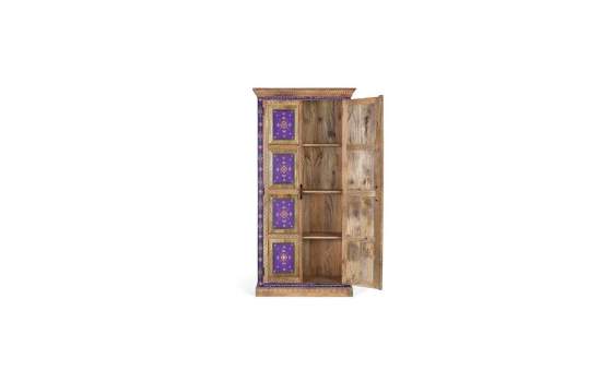 Armario Oriental 2 Puertas Madera Maciza Decorado Arisves Armario Oriental 2 Puertas Madera Maciza Decorado Arisves