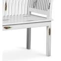 Banco Recibidor 2 Plazas Blanco Decape Serie Kartini Banco Recibidor 2 Plazas Blanco Decape Serie Kartini