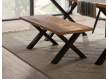 Banco Rustico Industrial Madera Metal Serie Vera Banco Rustico Industrial Madera Metal Serie Vera
