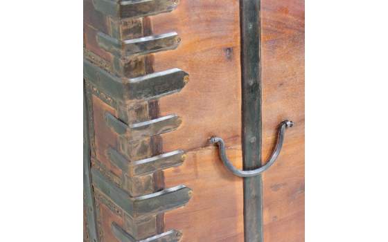 Baul Arcon Industrial Madera Reciclada y Metal Arduza Baul Arcon Industrial Madera Reciclada y Metal Arduza