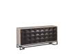 Buffet Diseño 4 Puertas Wenge Rustico y Blanco Serie Arions Buffet Diseño 4 Puertas Wenge Rustico y Blanco Serie Arions
