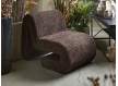 Butaca Sillon Eme Tejido Rizo Largo Marron Serie Adesin Butaca Sillon Eme Tejido Rizo Largo Marron Serie Adesin