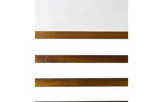 Cabecero de 150 Bicolor Blanco Nogal Estilo Colonial Artict Cabecero de 150 Bicolor Blanco Nogal Estilo Colonial Artict