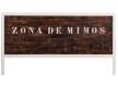 Cabecero de Forja con Tablero de Madera Central Texto Abtat Cabecero de Forja con Tablero de Madera Central Texto Abtat