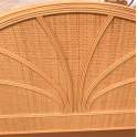 Cabecero Dormitorio de Rattan Semicircular Cabecero Dormitorio de Rattan Semicircular