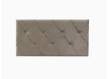 Cabecero Tapizado Capitone Rombos Gris Cama 150 Almiron Cabecero Tapizado Capitone Rombos Gris Cama 150 Almiron