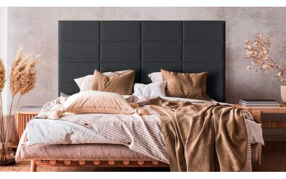 Cabecero Tapizado Cuadros 5 Tamaños Modelo Asmara Serie Abota Cabecero Tapizado Cuadros 5 Tamaños Modelo Asmara Serie Abota