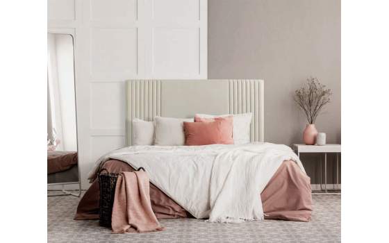 Cabecero Tapizado Paralelas 5 Tamaños Modelo Linen-Vast Abota Cabecero Tapizado Paralelas 5 Tamaños Modelo Linen-Vast Abota