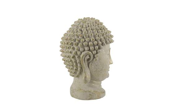 Cabeza de Buda Bicolor Blanco oro Serie Budhas Cabeza de Buda Bicolor Blanco oro Serie Budhas