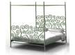 Cama de Forja Con Dosel Isaura Cama de Forja Con Dosel Isaura