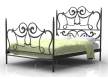 Cama de Forja con Postes Agata Cama de Forja con Postes Agata