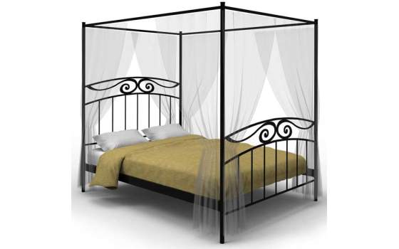 Cama Dosel Moderna Diseño Hierro Colchones desde 90 a 180 Anak Cama Dosel Moderna Diseño Hierro Colchones desde 90 a 180 Anak