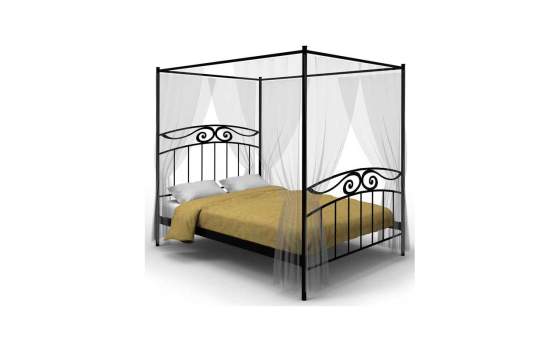 Cama Dosel Moderna Diseño Hierro Colchones desde 90 a 180 Anak Cama Dosel Moderna Diseño Hierro Colchones desde 90 a 180 Anak