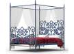 Cama Forja Con Dosel Isis Cama Forja Con Dosel Isis