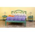 Cama Palos de Rattan Natural en Colores Serie Arnist Cama Palos de Rattan Natural en Colores Serie Arnist