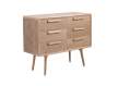 Comoda 6 Cajones Estilo Actual Acabado Natural Serie Asret Comoda 6 Cajones Estilo Actual Acabado Natural Serie Asret