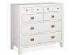 Comoda 8 Cajones Colonial en Blanco Serie Everest Comoda 8 Cajones Colonial en Blanco Serie Everest