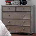 Comoda Dormitorio Rattan Mimbre 5 Cajones Serie Atains Comoda Dormitorio Rattan Mimbre 5 Cajones Serie Atains