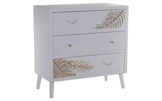 Comoda Dormitorio 3 Cajones Decorados Serie Alsober Comoda Dormitorio 3 Cajones Decorados Serie Alsober