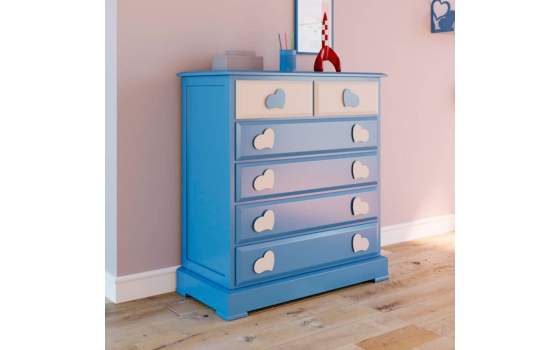 Comoda Moderna 6 Cajones Dormitorio Juvenil Colores Cuore Comoda Moderna 6 Cajones Dormitorio Juvenil Colores Cuore