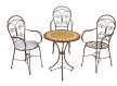 Conjunto Forja Canarias 3 Sillones y 1 Mesa Forja Conjunto Forja Canarias 3 Sillones y 1 Mesa Forja