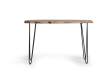 Consola de Recibidor Madera de Acacia Forja Industrial  Desttan Consola de Recibidor Madera de Acacia Forja Industrial  Desttan