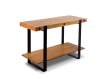 Consola Entrada Estilo Rustico Madera Natural y Forja Datas Consola Entrada Estilo Rustico Madera Natural y Forja Datas