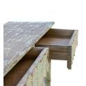 Consola Grande Verde Decape Serie Dausis Consola Grande Verde Decape Serie Dausis