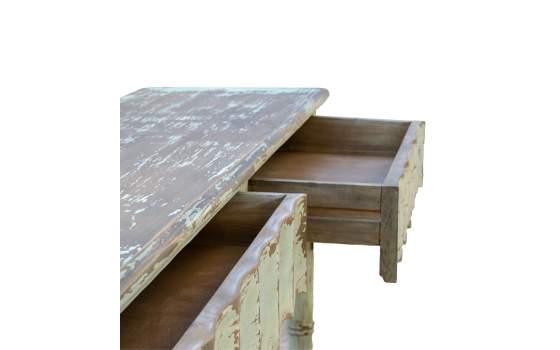 Consola Grande Verde Decape Serie Dausis Consola Grande Verde Decape Serie Dausis