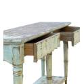 Consola Grande Verde Decape Serie Dausis Consola Grande Verde Decape Serie Dausis