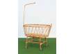 Cuna Moises Bebe Rattan Bambu Natural Plegable con Ruedas Cuna Moises Bebe Rattan Bambu Natural Plegable con Ruedas